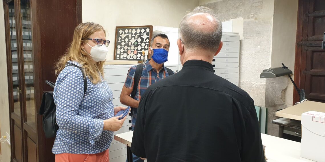 La Dra. Ana Mafé acompaña a la televisión francesa en busca de localizaciones para una grabación sobre el Santo Grial