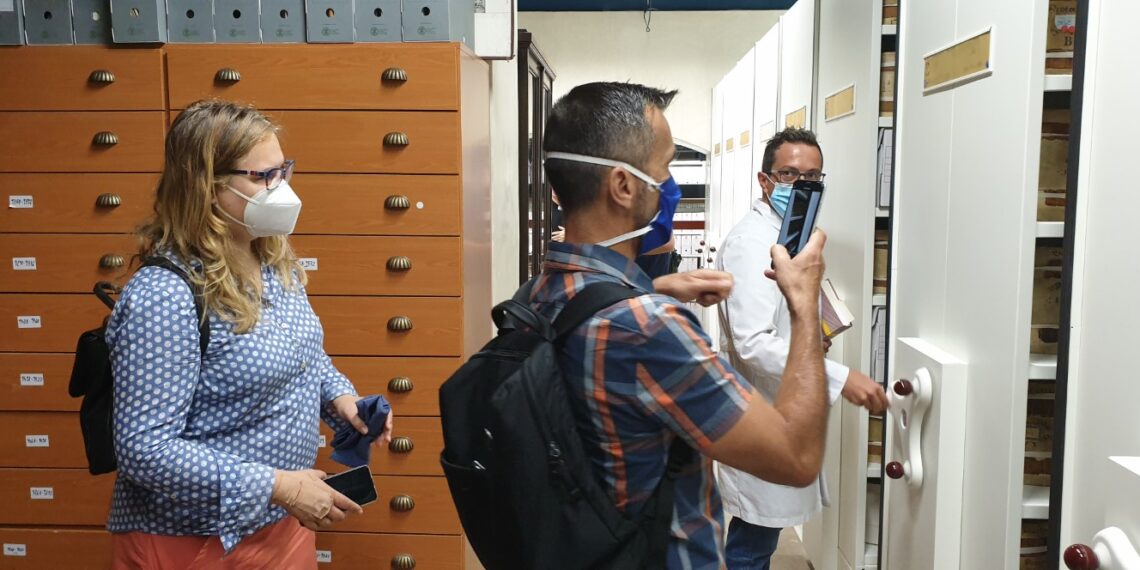 La Dra. Ana Mafé acompaña a la televisión francesa en busca de localizaciones para una grabación sobre el Santo Grial