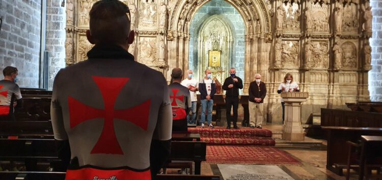 La Catedral de Valencia acoge la I Peregrinación Ciclista Corona de Aragón