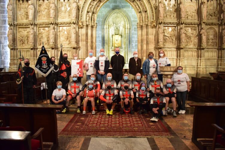 La Catedral de Valencia acoge la I Peregrinación Ciclista Corona de Aragón
