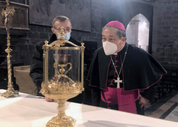 El Nuncio del Papa en España visita por primera vez  Valencia para entregar la bula que declara como ´basílica menor` la iglesia del Sagrado Corazón de Jesús  