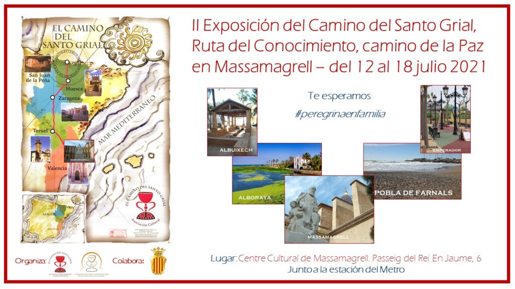 12 JULIO II EXPOSICIÓN CENTRO CULTURAL EL CAMINO DEL SANTO GRIAL